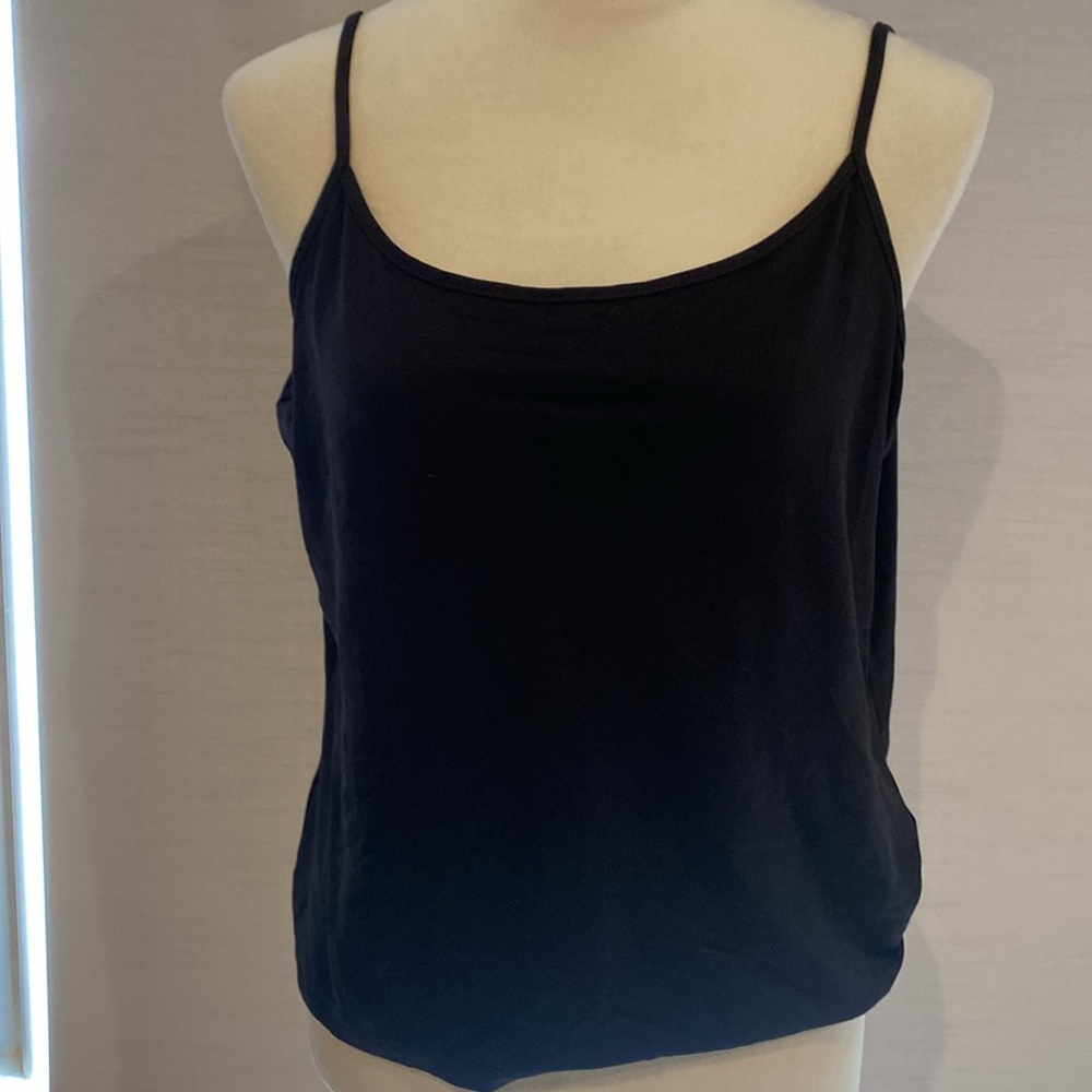 Ann Taylor Classic Black Blouse XL